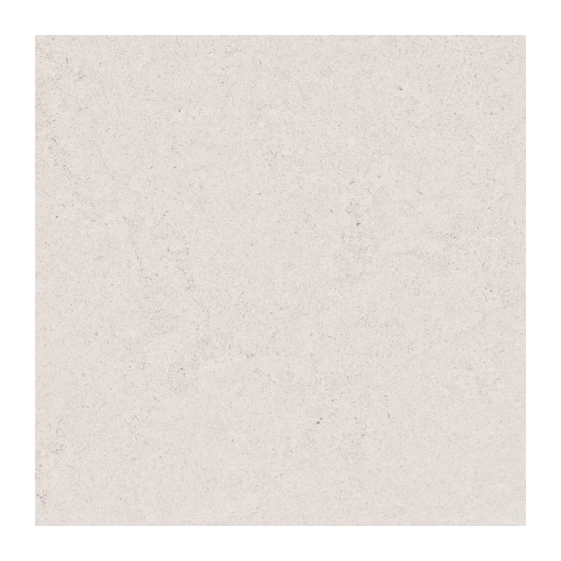 Carrelage Limestone blanc antidérapant 75x75 cm