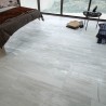 Carrelage Fossil blanc 60x120 cm