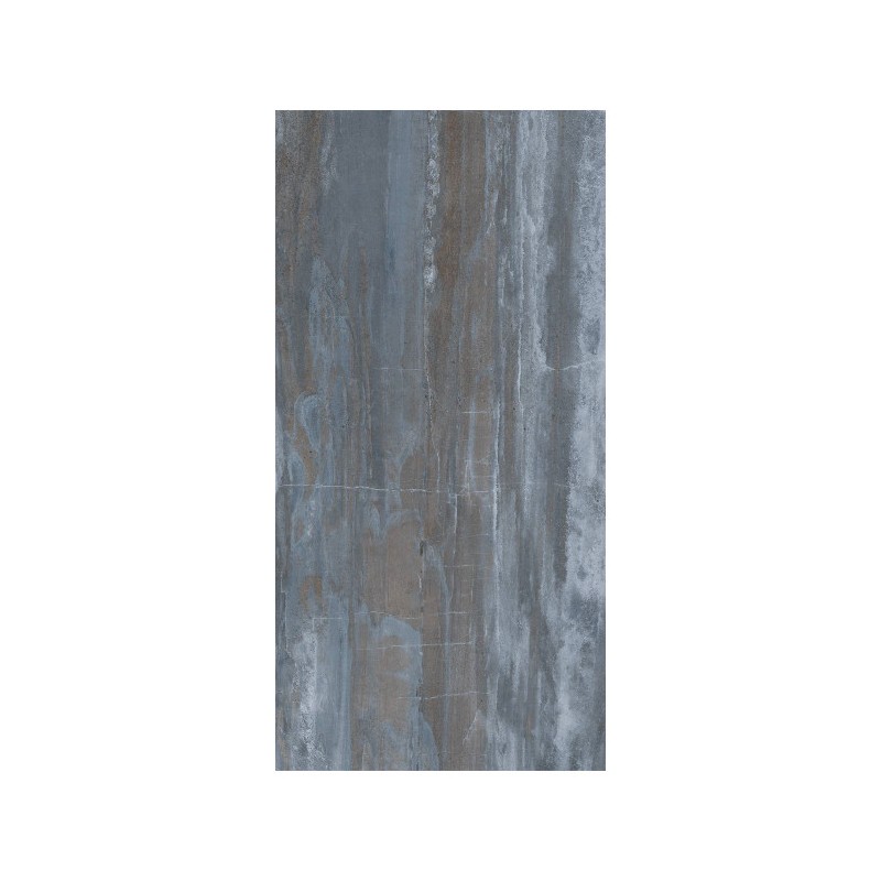 Carrelage Fossil bleu 60x120 cm