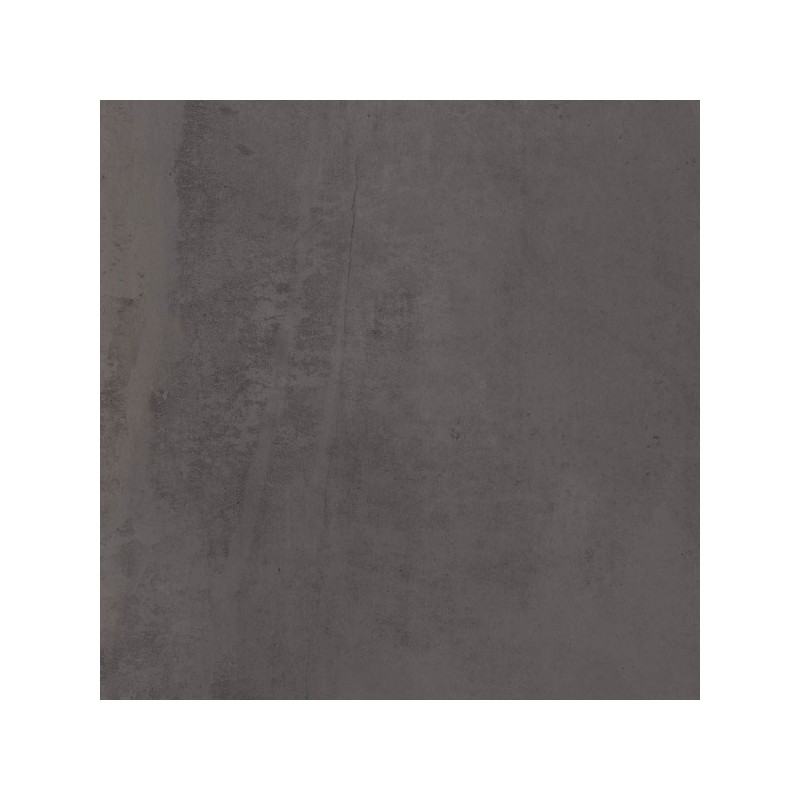 Carrelage Iron anthracite rectifié 60x60 cm