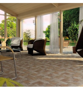 Carrelage Monterrey multicolore 45x45 cm