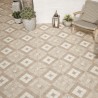 Carrelage Malmo beige 45x45 cm