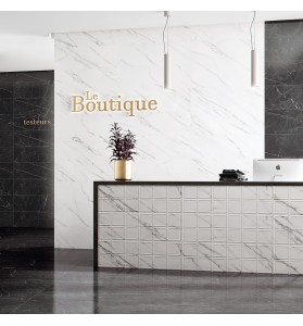 Carrelage Essential marquina 30x90 cm