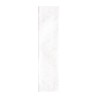 Carrelage Decor Opal neige 7,5x30 cm