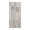 Carrelage Relive cube Limestone blanc 30x60 cm