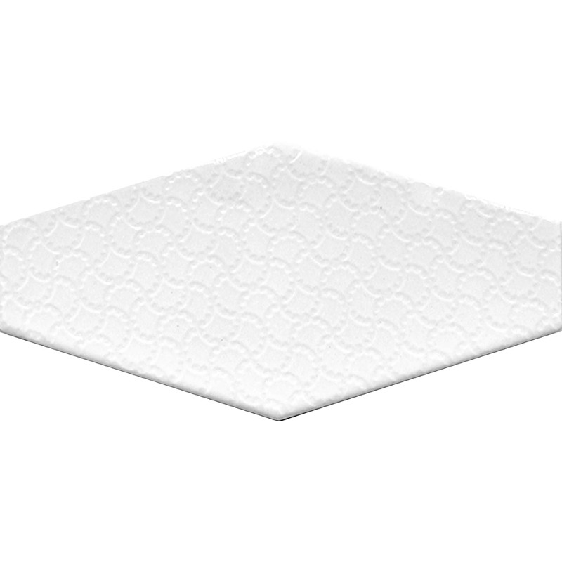 Carrelage Decor Viena blanc 10x20 cm