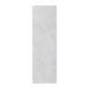 Carrelage Textile Materia blanc 25x80 cm