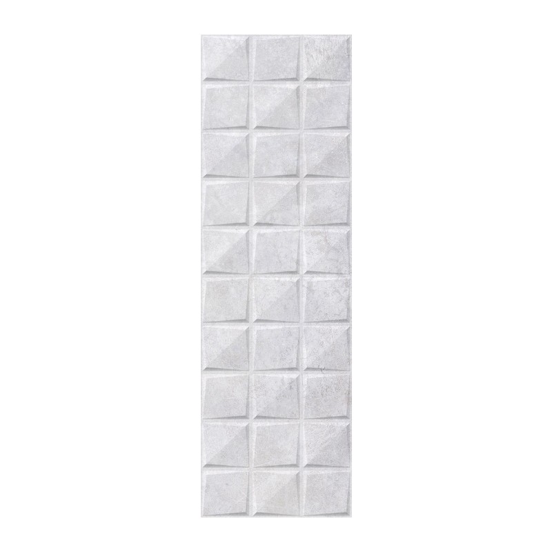 Carrelage Materia delice blanc 25x80 cm