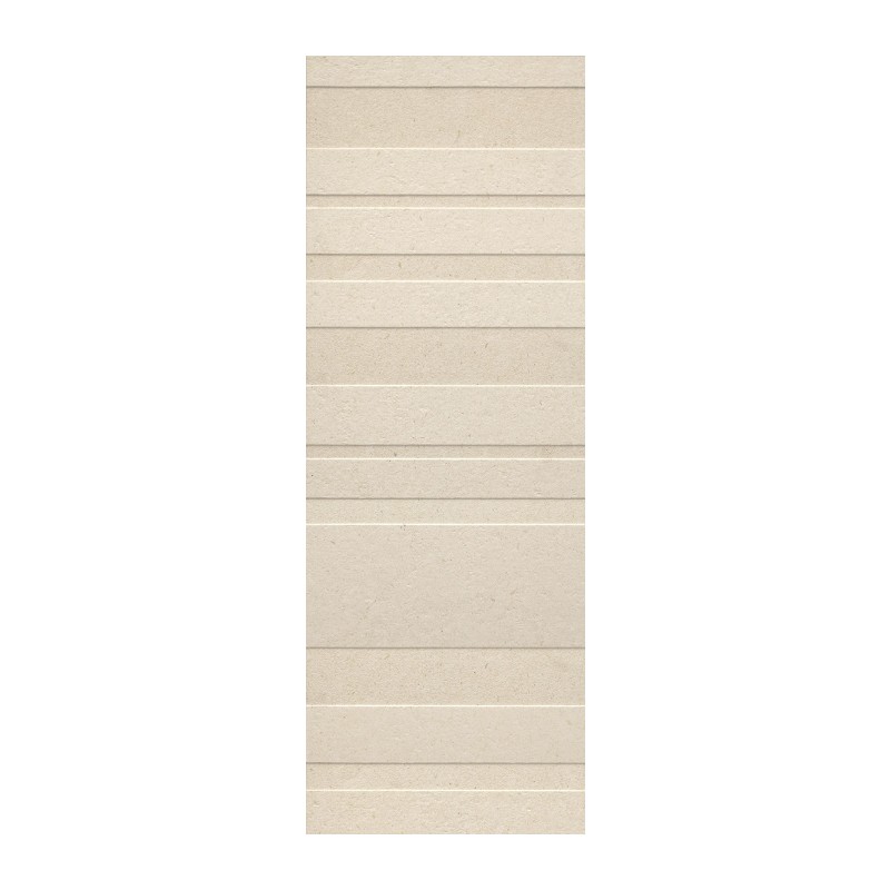 Carrelage Relieve Limestone ivoire 40x120 cm