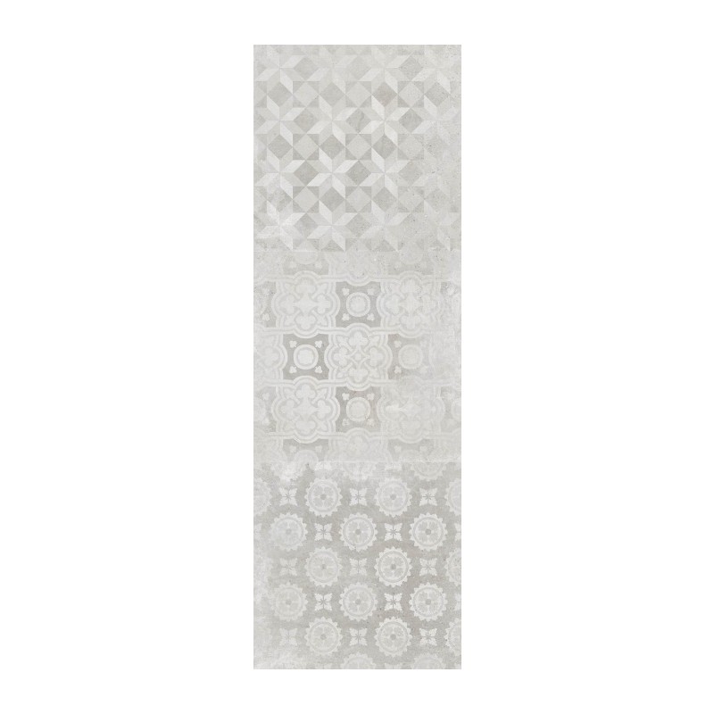 Carrelage Decor Downtown blanc 40x120 cm