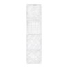 Carrelage Decor Alchimia blanc 7,5x30 cm