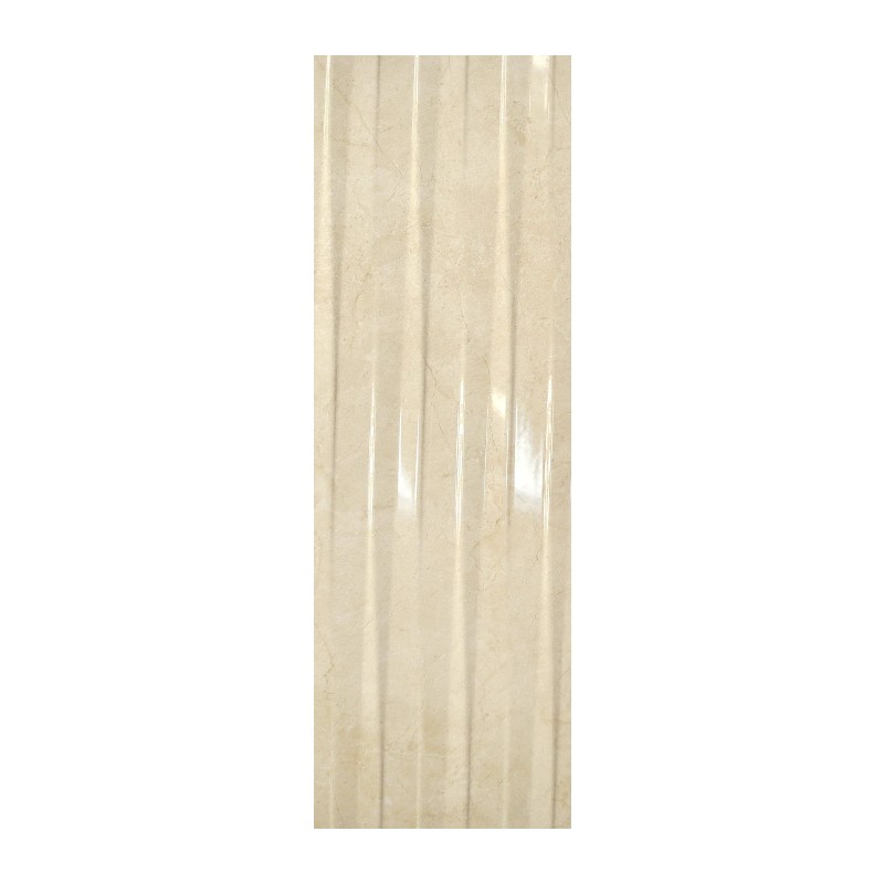 Carrelage Relieve Crema marfil 30x90 cm