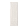 Carrelage Decor Titan blanc 10x30,5 cm