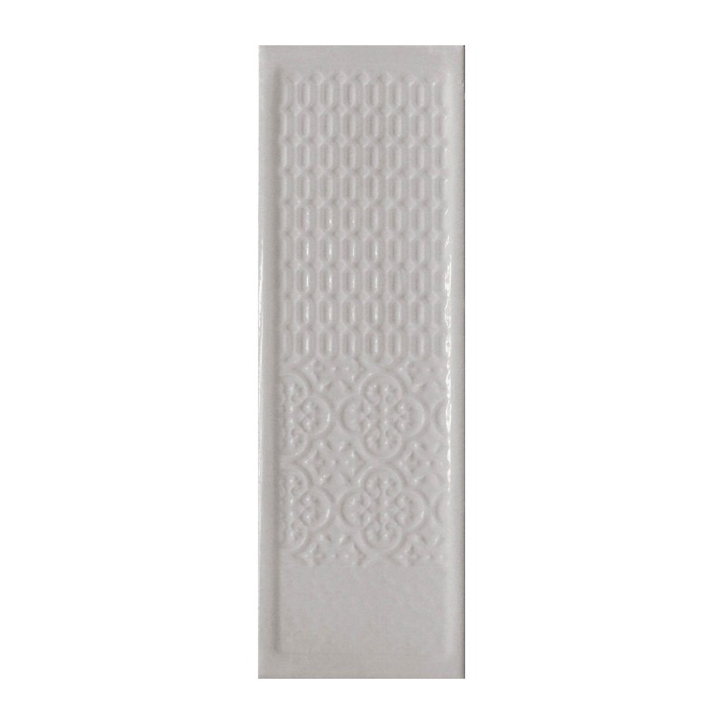 Carrelage Decor Titan perle 10x30,5 cm