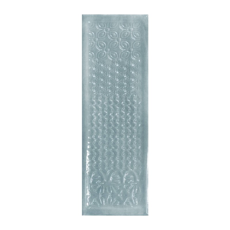 Carrelage Decor Titan aqua 10x30,5 cm