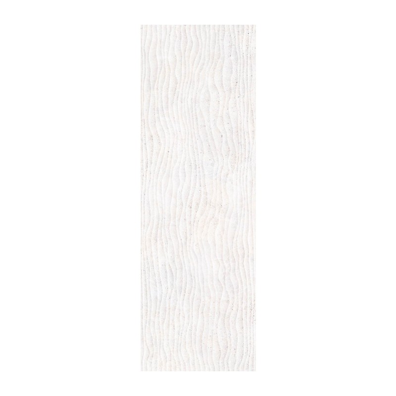 Carrelage Dune Ever blanc 30x90 cm