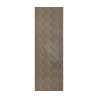 Carrelage Mountain marron brillant 20x60 cm