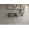 Cifre Ceramica Bavaro Carrelage sol 22,5x90cm Gris Mate