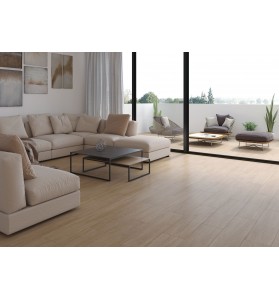 Cifre Ceramica Bavaro Carrelage sol antidérapant 22,5x90cm Miel Mate