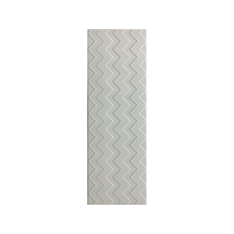 Carrelage Mountain blanc brillant 20x60 cm