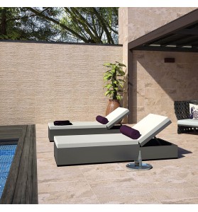 Carrelage relieve Arcata stone beige 30x60 cm