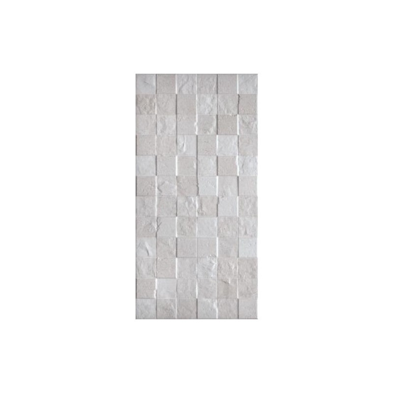 Carrelage Block Nordic blanc 30x60 cm