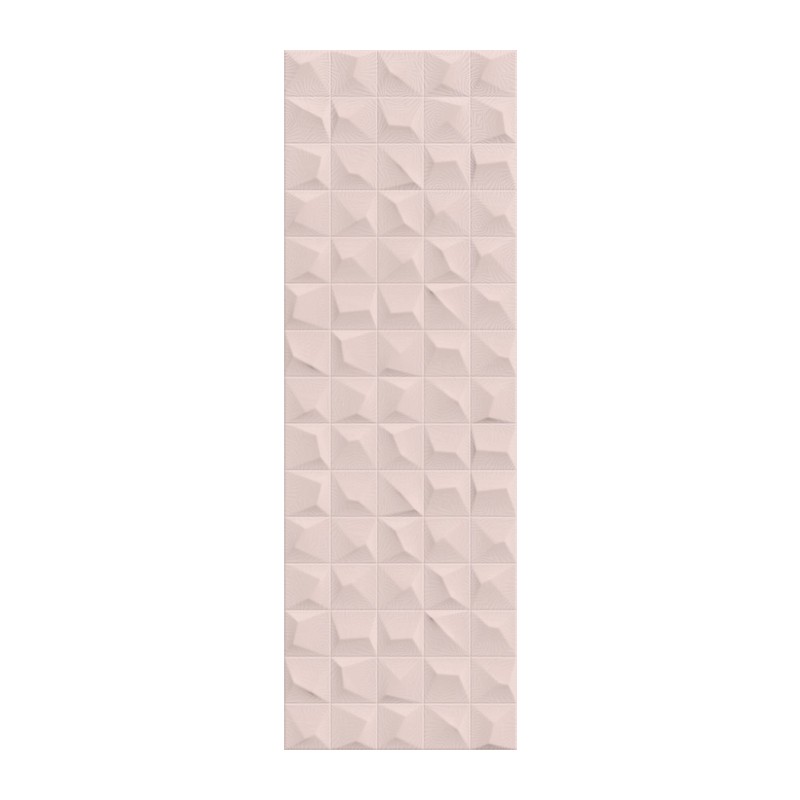 Carrelage Cromatica Kleber rose 25x75 cm