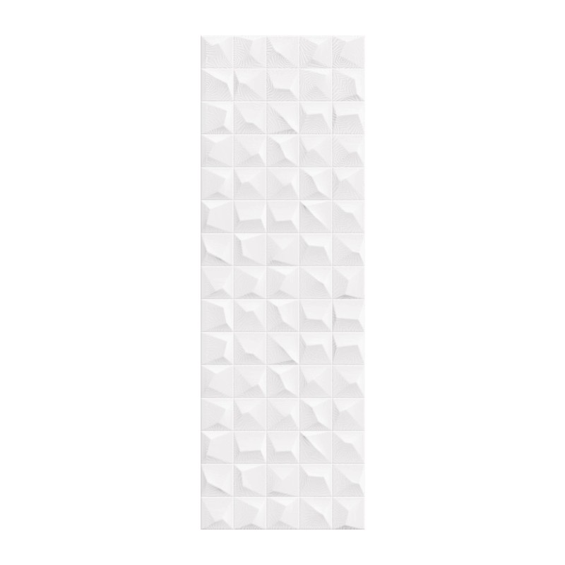 Carrelage Cromatica Kleber blanc 25x75 cm