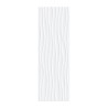 Carrelage Sound blanc brillant 25x75 cm