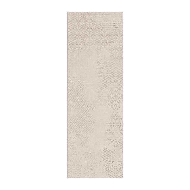 Carrelage Relieve Adua blanc 25x75 cm