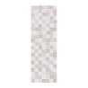 Carrelage Relieve Optima blanc 25x75 cm